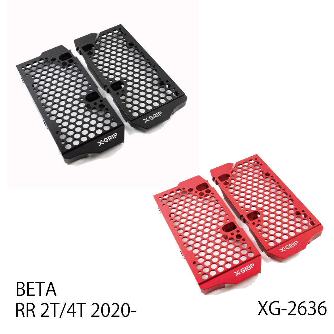 XG-2636 BETA RR 2T/4T 20- ラジエーターガード X-GRIP | ラフ&ロード