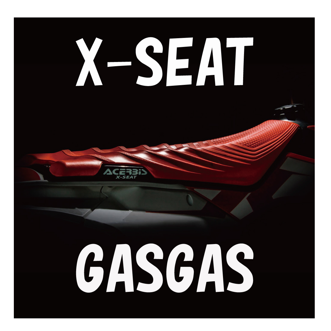 品番2872850001即納　ACERBIS アチェルビス　X-Seat X-AIRシート　GASGAS