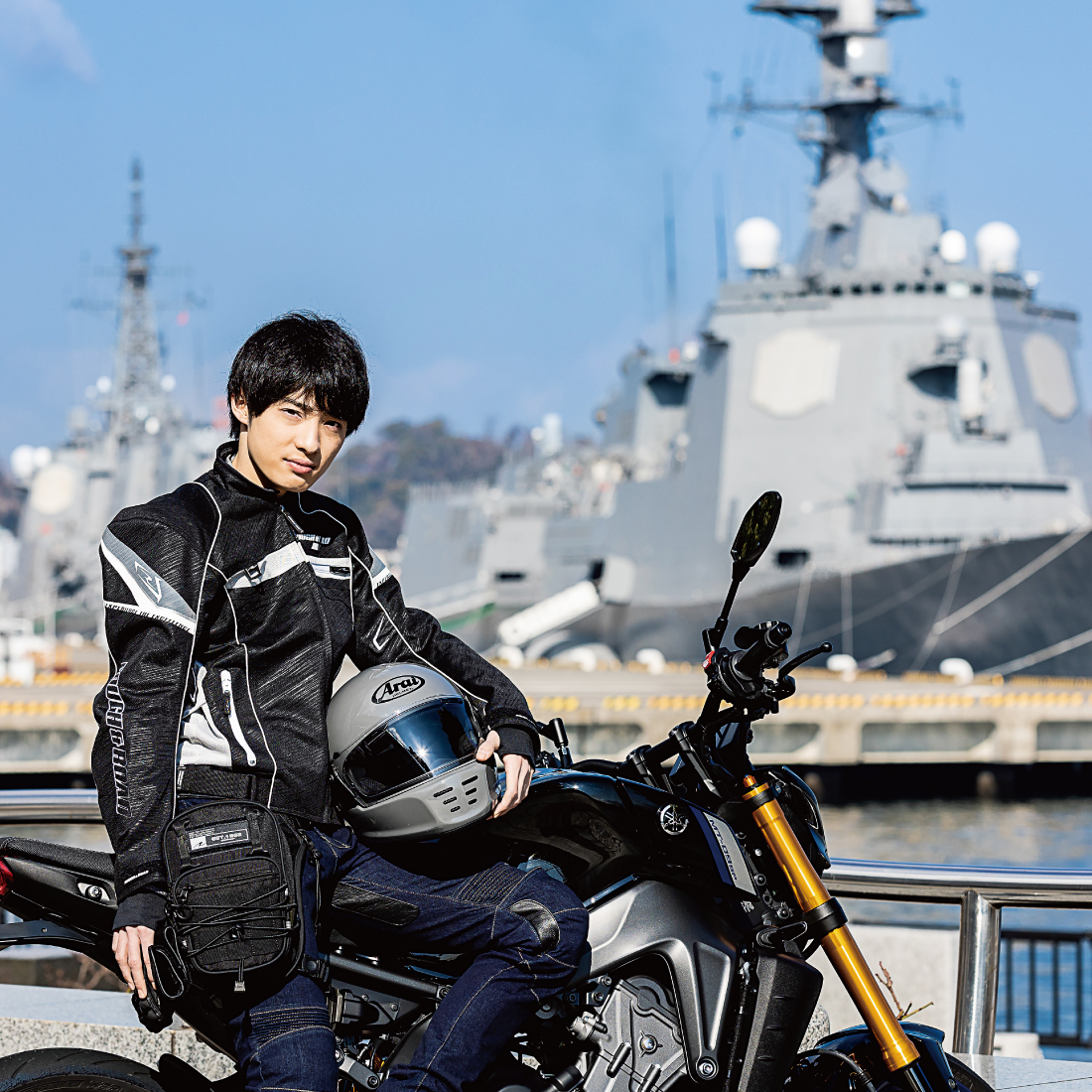 宅配便配送 ラフアンドロード CRUISING バイクジャケット LINE バイク 